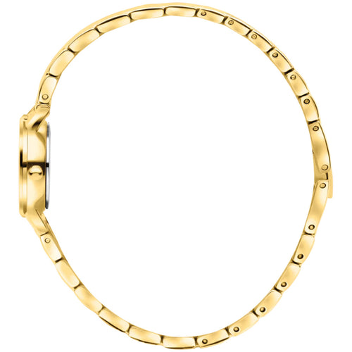 Akilia Mini Gold Husky Blue DressLink