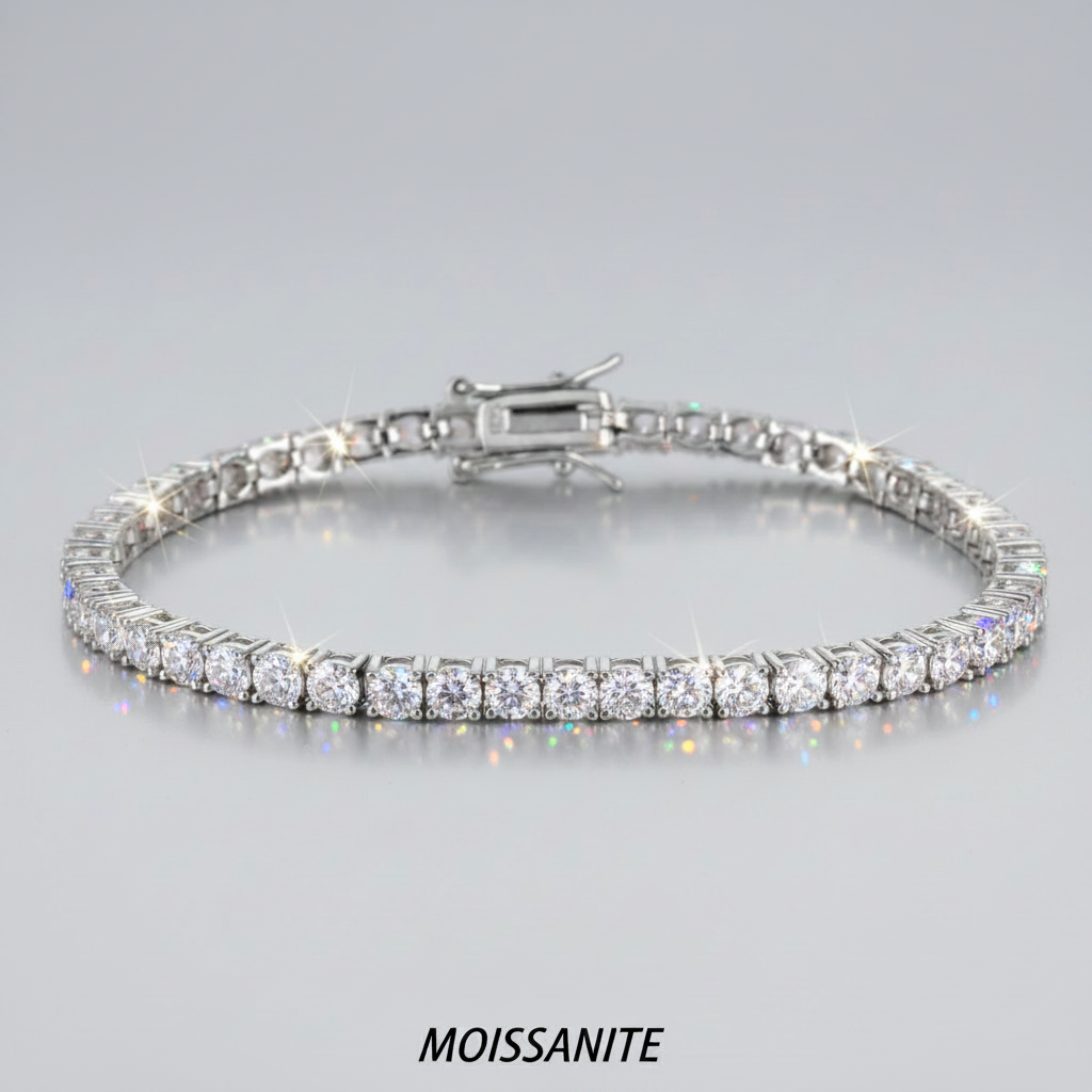 צמיד טניס מוסונייט mosi001-2.5mm-3.3ct-4.02ct--1-M