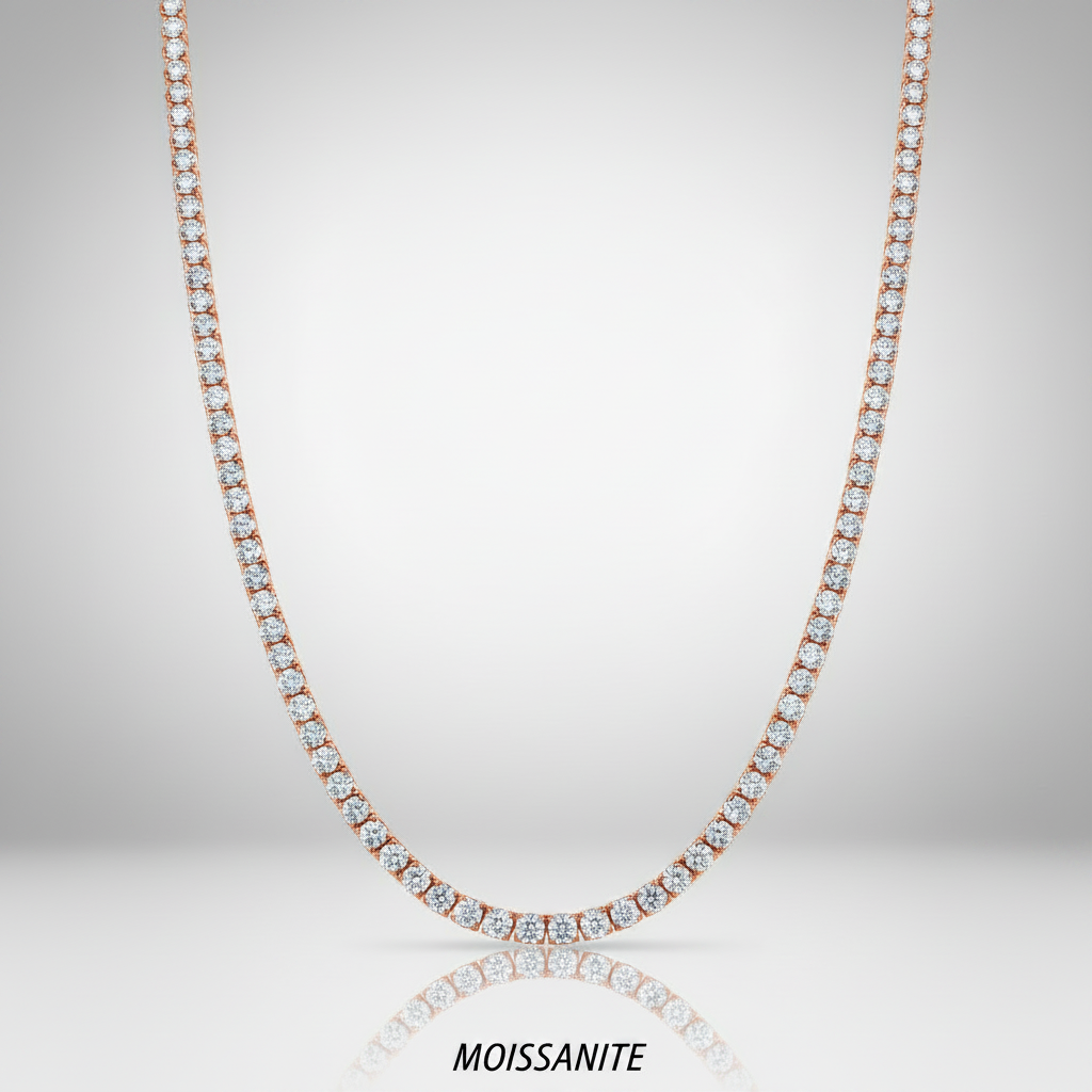שרשרת טניס מוסונייט mosi005-3mm-12.5ct--2-M