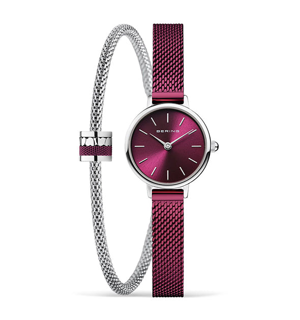 BR-11022-909-GWP Bering Women Classic סט שעון וצמיד